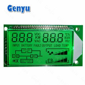 China Custom LCD Segment Display TN Positive LCD Display PIN Connect For UPS on sale