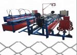 Double Spiral Wire Fence Making Machine / Diamond Mesh Wire Making Machine