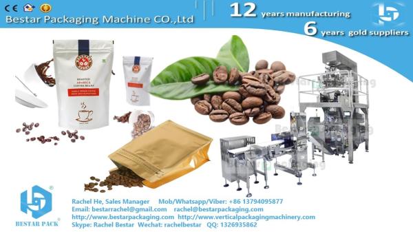 Quality Doypack machine 4 stations with 4-heads weigher for sale
