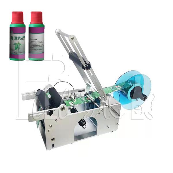 Quality Semiauto 50BPH Self Adhesive Labeling Machine With Code Printer for sale