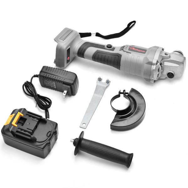 Quality 21Volt Variable Speed 4 Inch Grinder Cordless Brushless Cut Off Tool 4.0Ah 10000RPM Electric Powered Tools for sale
