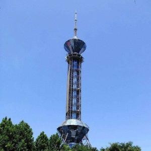 China Steel Lattice 15m Telecom Antenna Tower Cellular Cell Communication on sale