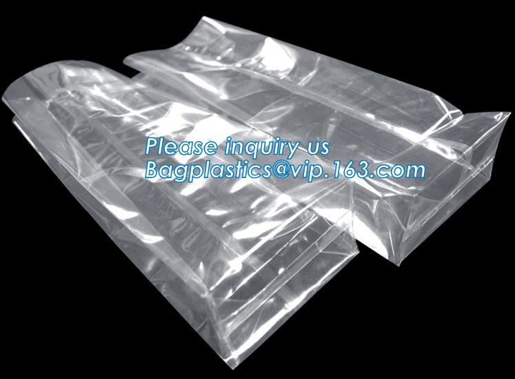 Transparent bopp/opp square block bottom bags with side gusset,Bopp Block Square Bottom Bag,Clear Square Bottom Bags,Can