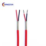 AFPF FEP Insulated Shielded Thermocouple Compensating Cable For Sensors