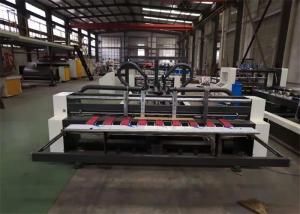 China Fully Automatic Carton Folder Gluer Carton Box Making Machine on sale