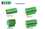 2-22 Number Of Contact Plug In Power Terminal Block Connector 3.81mm Female