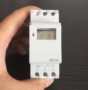China High quality DHC15 Weekly Programmable Digital Electronic Timer AHC15T 50Hz 24 Hour Digital Time Switch Din Rail Timer Switch on sale