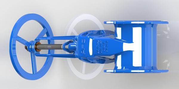 Quality Resilient Seated Gate Valve with Outside Screw / WRAS Approved Material for sale