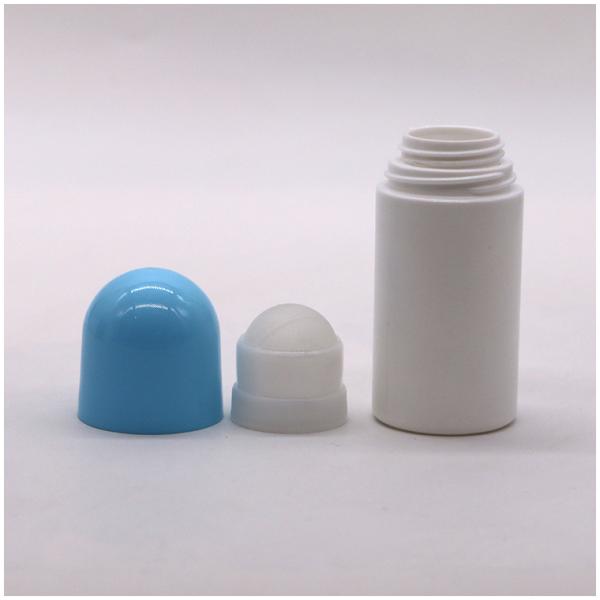 HDPE Eye Cream Refillable Roll On Bottle for Antiperspirant Mosquito-Repellent 50ml