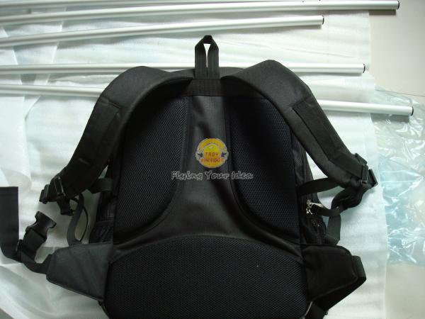 Quality Custom 70-100cm Height Inflatable Walking Advertising Backpack Balloon for Celebration Day for sale