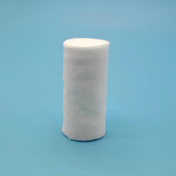 Quality Medical Absorbent Different Sizes Cotton Gauze Bandage Roll For Wound Management for sale