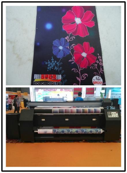 Quality Flag Sublimation Printing Machine / Sign Printing Machine Reactive Ink Using for sale