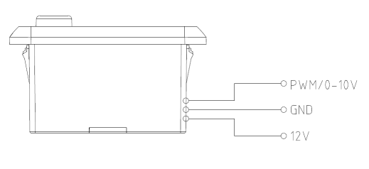 12Vdc Casambi Bluetooth Network Presence Sensor For Panel Light, 4m Max Installation