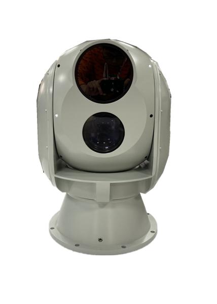 Ship Borne Dual Sensor EO IR Tracking System DC28V With Strong Carrier