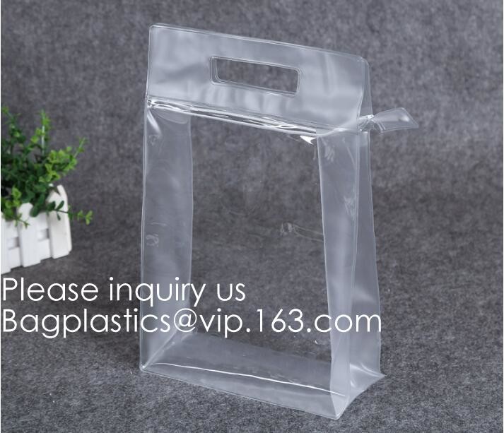 Multi-Purpose Water Resisitant Clear PVC Organizer Bag Pouch with Zipper Closure,Document File Bill Zipper Bag Pencil Po