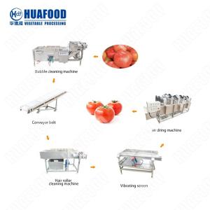 China Industrial Fruit And Vegetable Processing Line Fruit Washing Machinery on sale