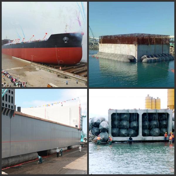 Safe and Efficient Ship Launching Rubber Airbags Support BV/CCS Certificate
