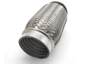 2.5x4 Inch Plain Stainless Steel Exhaust Flex Pipe