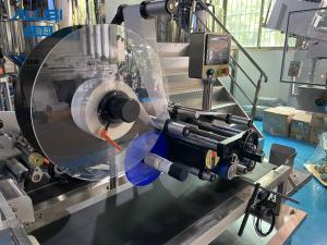 Buy cheap Semi-Auto Round Bottle Labeling Machine Semi Automatic Bottle Labeler product