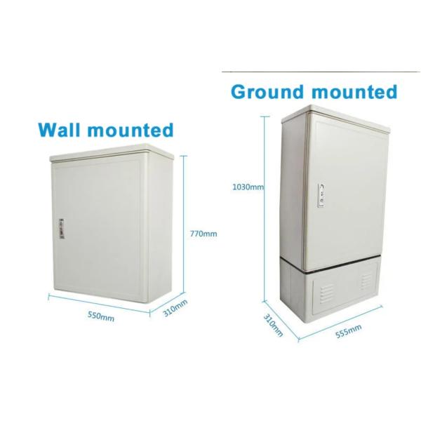 FTTH Outdoor Waterproof Fiber Optic Cable Handover Box 144 Fibers Weather-Resistant