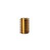 Buy cheap Brass Worm Gear Small Brass Spur Gears 1 Lead 0.5 High Wear Resistance from wholesalers