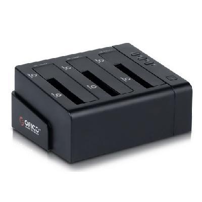 Quality ORICO 6638SUSJ3 3-Bay Tool Free 2.5'' &amp; 3.5'' SATA to USB 3.0&amp;eSATA HDD Docking Station for sale