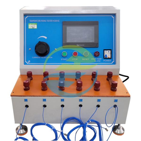 6-Station Temperature Rise Tester Complies With IEC 60898-1 Standard Test