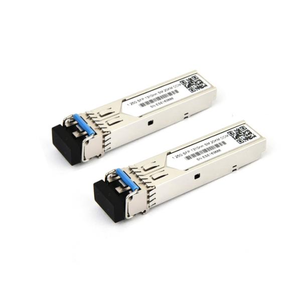 LC Connector Optical Fiber Transceiver Module 1.25G 1310nm SM 20KM SFP