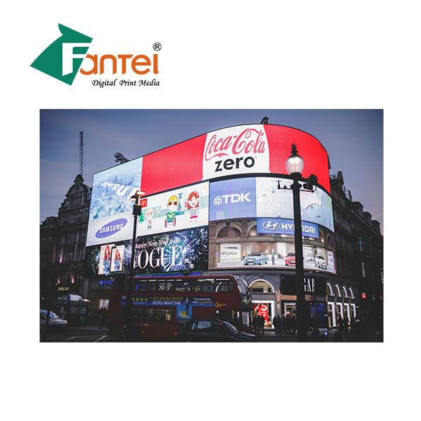 Quality Advertising PVC Outdoor Banners Mesh Fence For Large Format Billboard for sale
