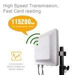 RJ45 RS485 Long Range Uhf RFID Card Access Control 960 Mhz Build In 7 DBi