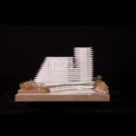 1/300 Monte Carlo Model 3D Architectural Model With CNC Cutting And No