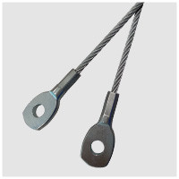 Flexible Safety Helmet Hard Hat Lanyard With Clip