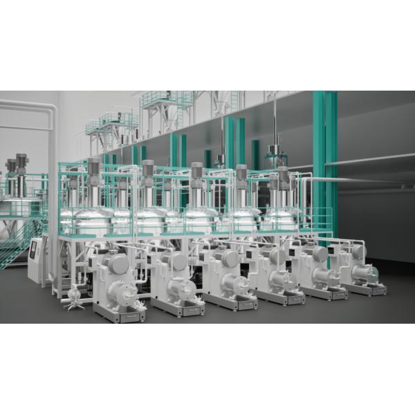 Compact Structure Wet Grinding Bead Mill for Paint Centrifugal Processing Method