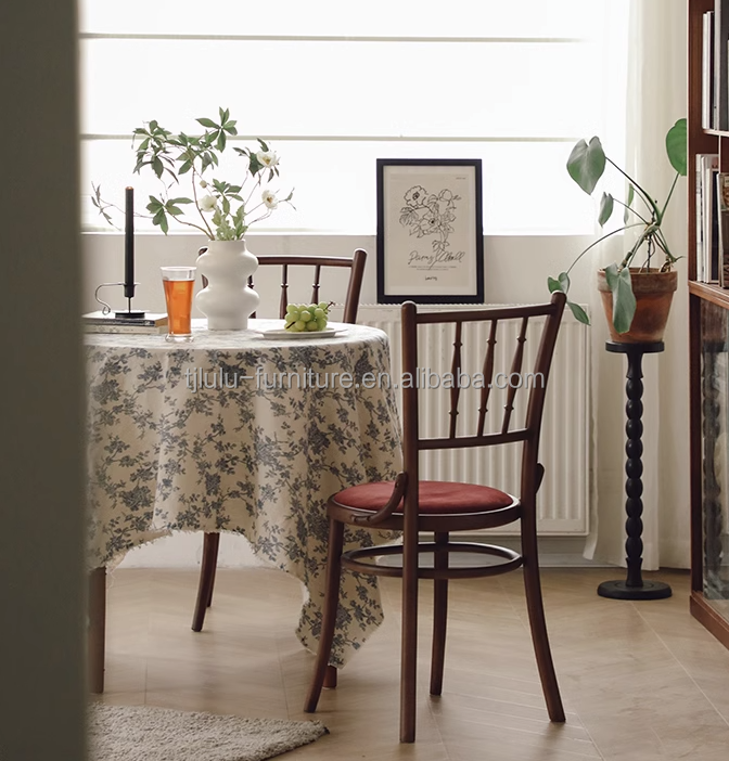 Dining Room Furniture Solid Wood Velvet Classical Wooden Luxury Used Antique Modern Chairs for Weddings and Special Events