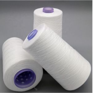 Weaving TFO Recycled Polyester Spun Yarn GRS Certificated 40S/3