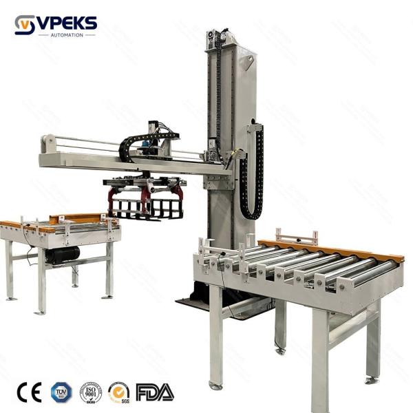 Drum Automatic Palletizer Machine With ABB Pallet Robot