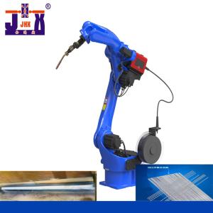 Buy cheap Sheet Metal 6 Axis Robotic Welding Arm Machine Fast Speed Fully Automatic product