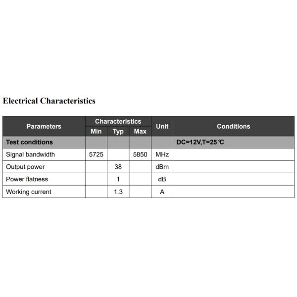 5725-5850MHz 6W RF Anti Drone Signal Shield Jammer Blocker PCBA Customizable Series for In-Band Fluctuation 1dB