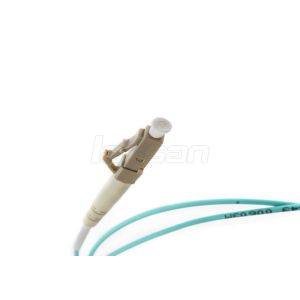 Buy cheap OS2 Singlemode Fiber Optic Patch Cord With LC Type Connector LSZH Pigtail product