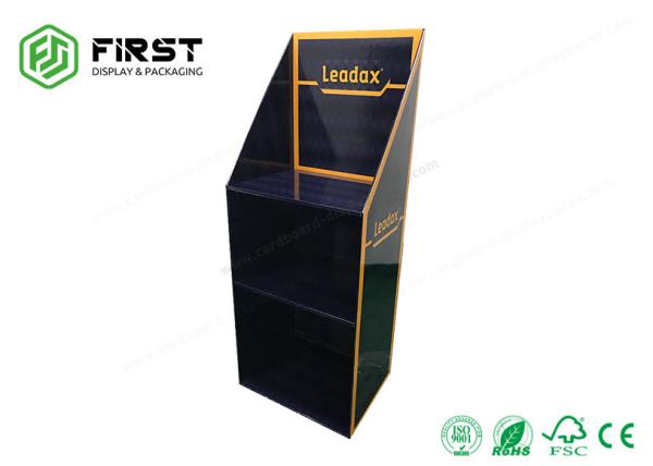 Custom Made 3 Layer B Flute Corrugated Cardboard Floor Display With CMYK