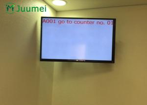 LCD Queue Display System , Digital Advertising Display Easy Operation