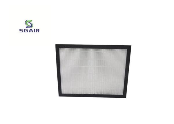 Standard Size CE Approval Hepa Air Filter For Air Conditioner , H13 True Hepa
