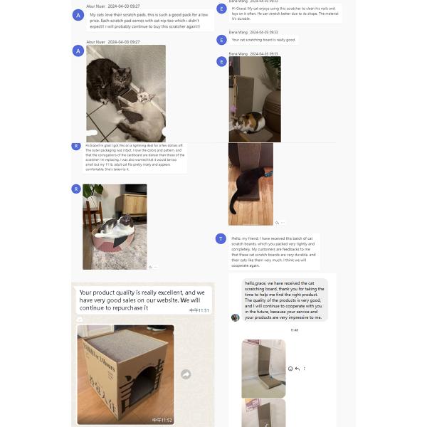 Cat Scratching Board Cat Couch Scratcher Cardboard, Durable Scratch Lounge Bed, Long Lasting Scartching Pads