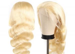 China 100% REAL HUMAN HAIR Bone Straight Lace Wig,Body Wave  Transparent Lace Wig on sale