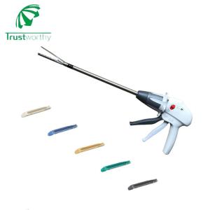 Smooth Rotary Knob Disposable Linear Cutter Stapler Curved Tip Cartridge