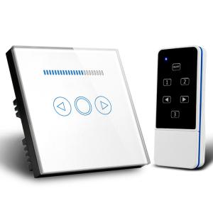 China Uk/eu Type 1 gang Touch Smart Mobile Control Voice Control Touch Zigbee Smart Switch on sale