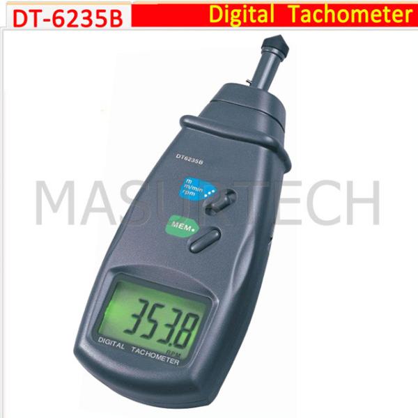 Contacting Digital Engine RPM Tachometer DT-6235B
