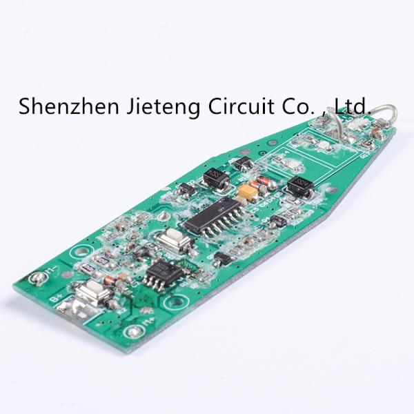 Quality 4 Layer Flex Multilayer PCB Fabrication 1oz HASL Finish for sale
