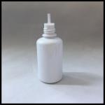 30ml White Plastic Bottles PET Dropper Bottles Empty E Liquid Bottles
