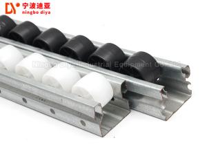 Buy cheap Industrial Flow Rail ABS Plastic Wheels Roller Track For Warehouse Shelf product